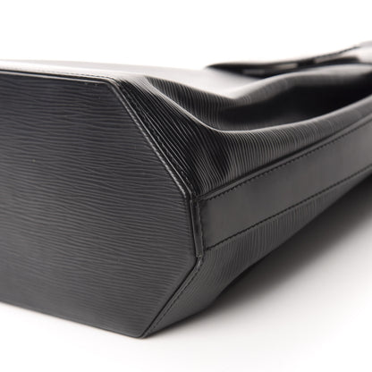 Louis Vuitton Epi Sac D'Epaule GM Black 8 of 14