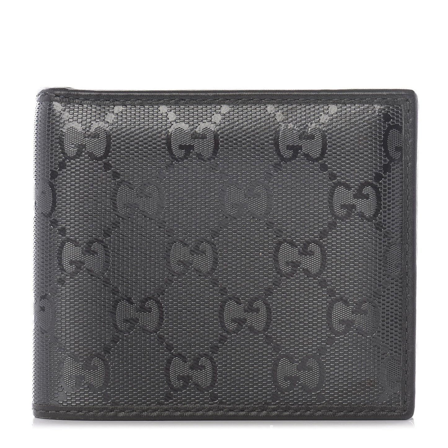 Imprime Monogram Bi-Fold Wallet Grey
