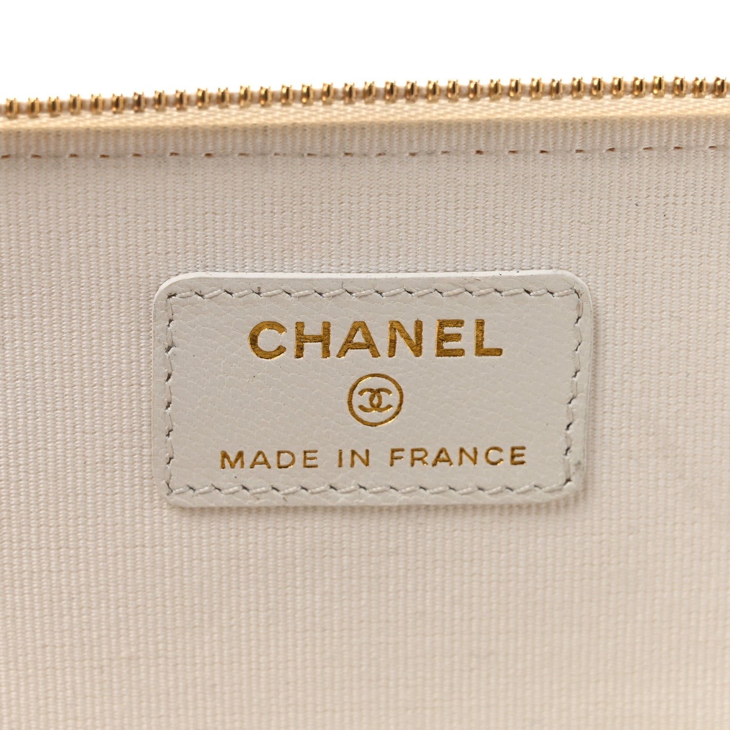Chanel Goatskin Quilted Punk Essentials Vanity Case With Chain White 6 of 14