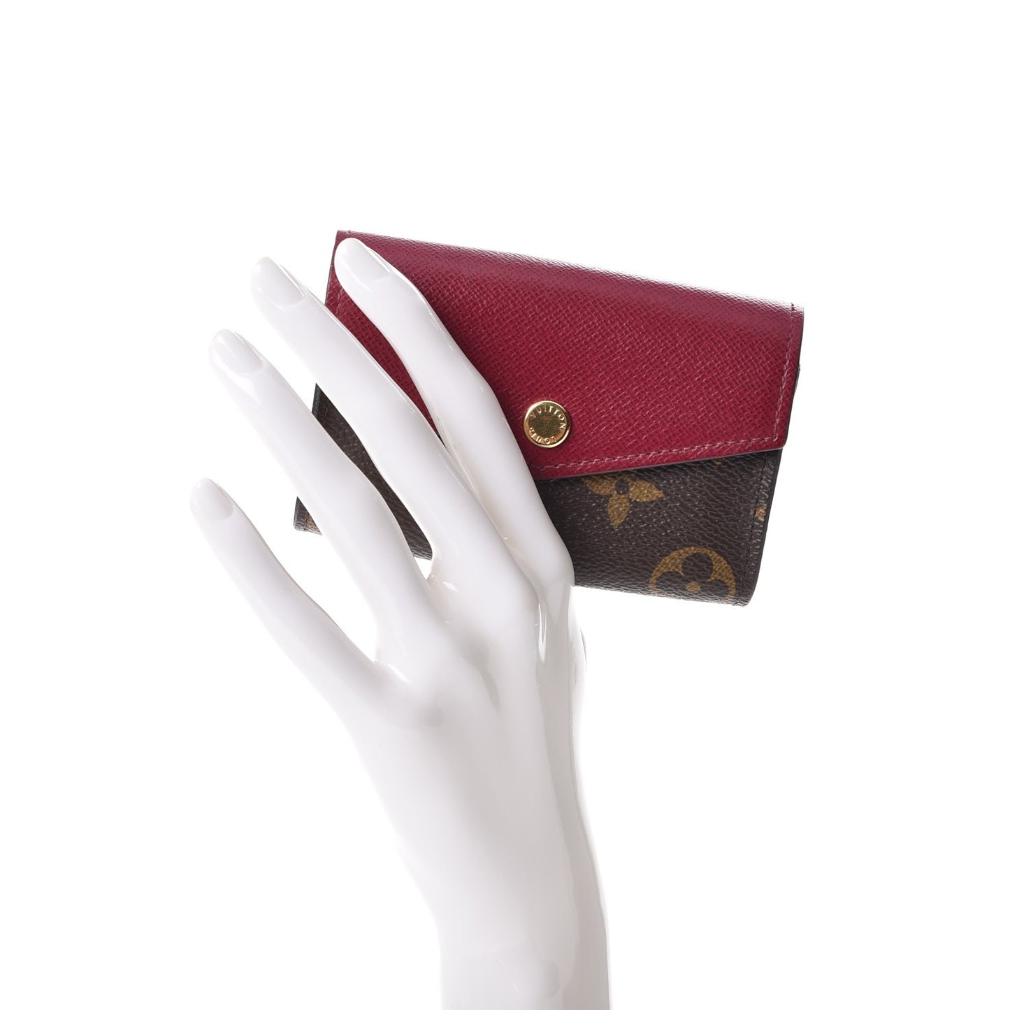 Monogram Sarah Multicartes Fuchsia