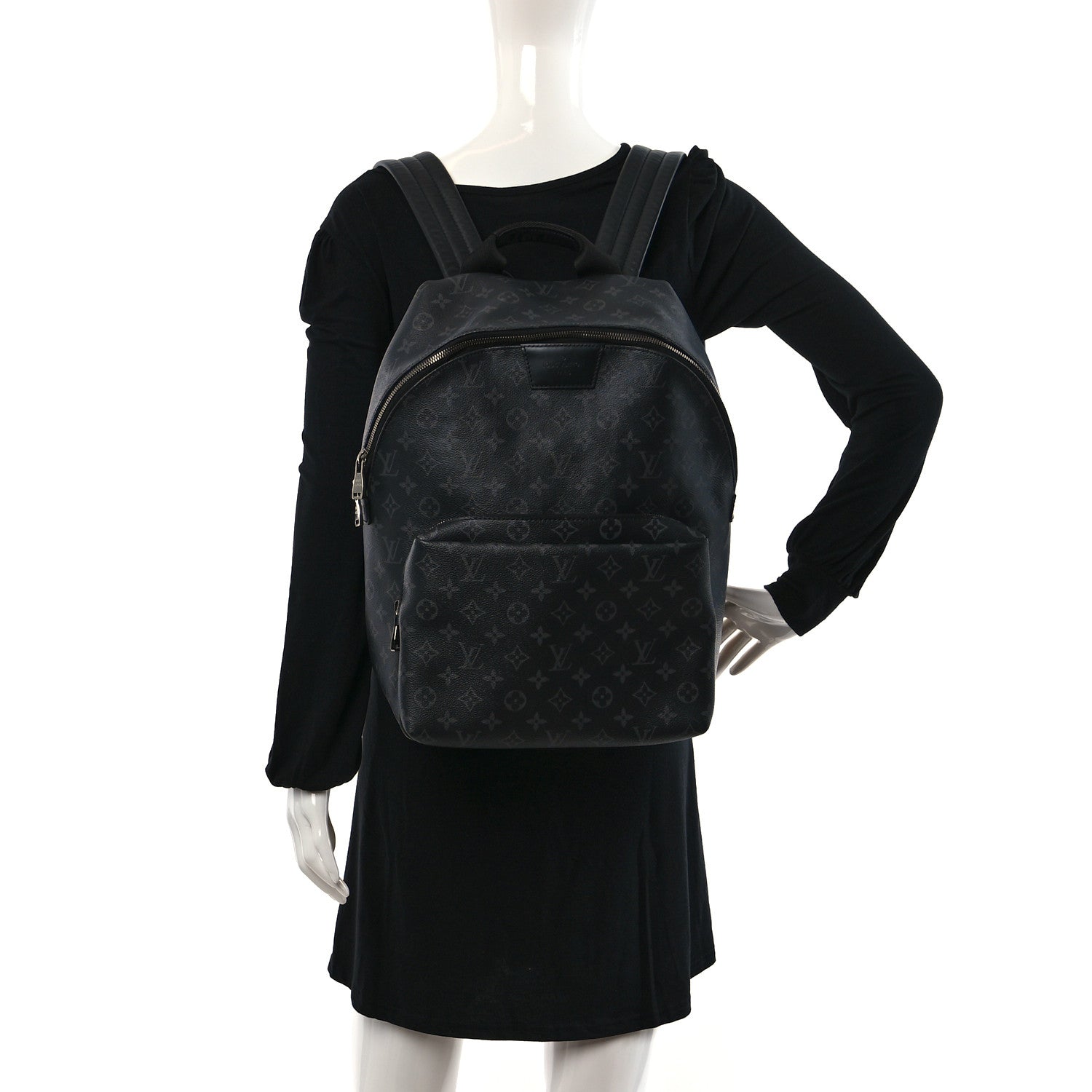 Louis Vuitton Monogram Eclipse Apollo Backpack 2 of 9