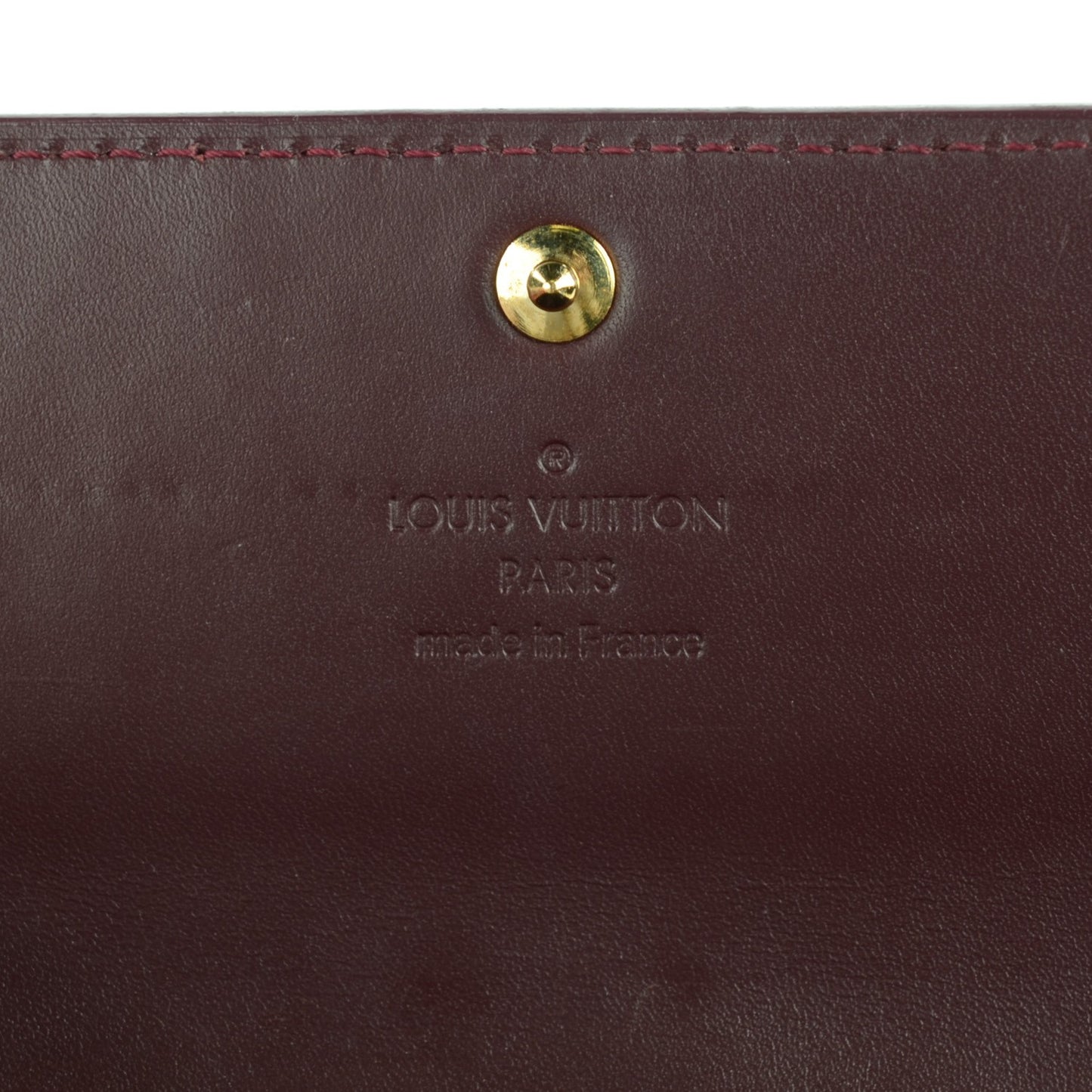 Vernis Sarah Wallet Rouge Fauviste