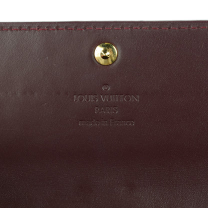Louis Vuitton Vernis Sarah Wallet Rouge Fauviste 6 of 7