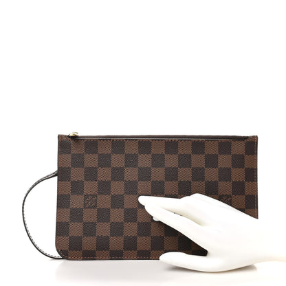 Louis Vuitton Damier Ebene Neverfull MM GM Pochette 2 of 7