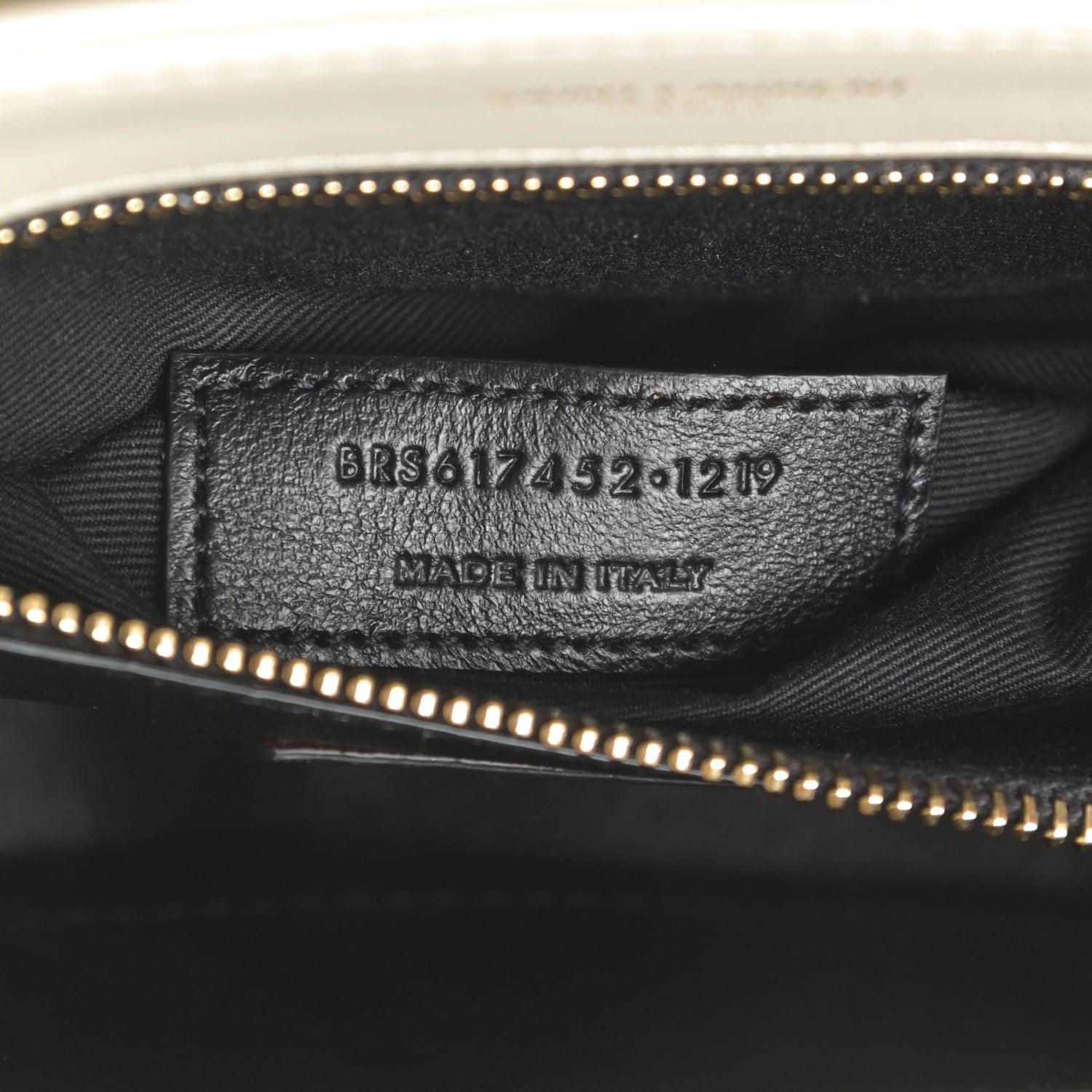 Saint Laurent Calfskin Y Quilted Small Joan Satchel Blanc Vintage 7 of 10