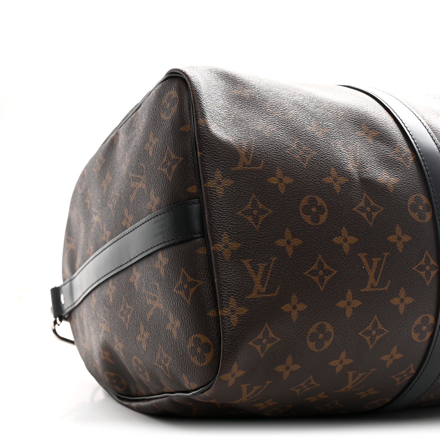Louis Vuitton Monogram Macassar Keepall Bandouliere 45 7 of 8