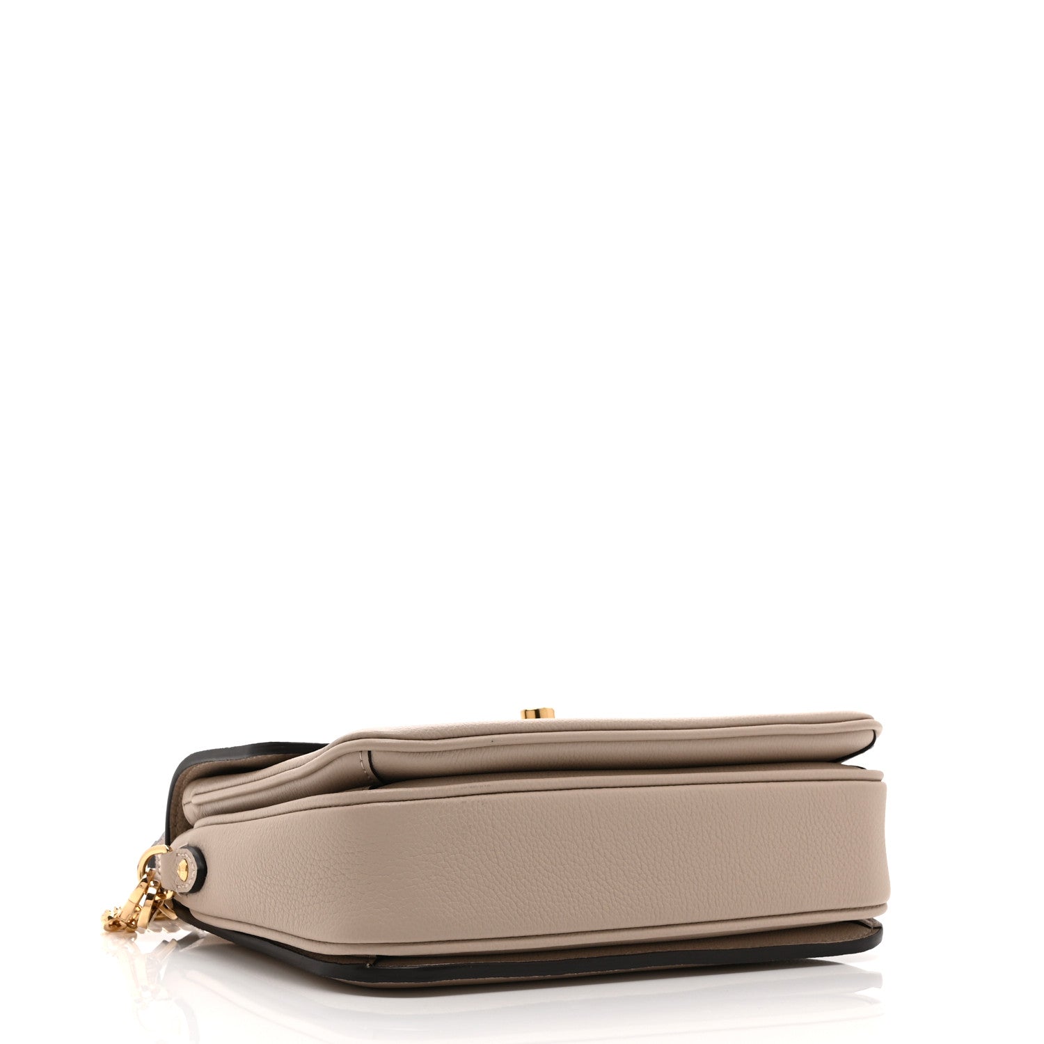 Louis Vuitton Grained Calfskin Lockme Oxford Greige 4 of 9