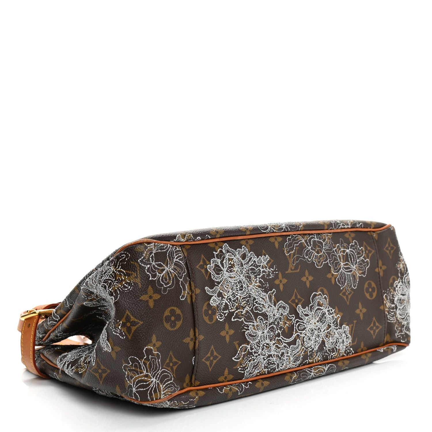 Louis Vuitton Monogram Dentelle Batignolles Horizontal Silver 4 of 11