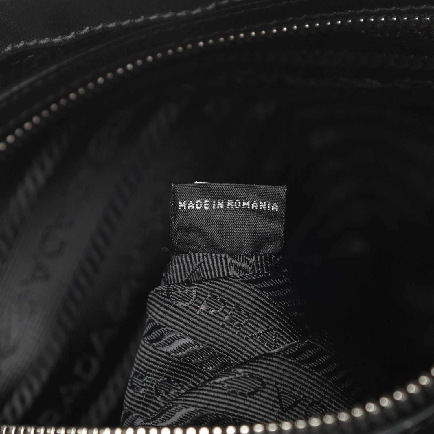 Prada Tessuto Nylon Soft Calf Tote Black 7 of 13