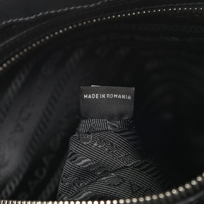 Prada Tessuto Nylon Soft Calf Tote Black 7 of 13