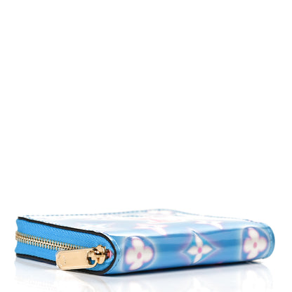 Louis Vuitton Vernis Valentine Zippy Coin Purse Baby Bleu Neon 4 of 9