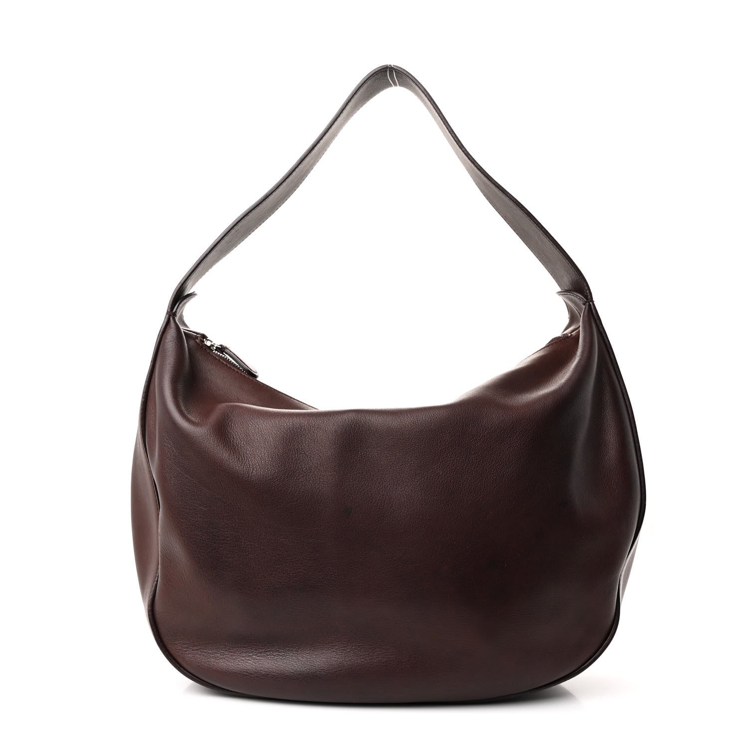 The Row Calfskin Allie Bag Burgundy 1 of 9