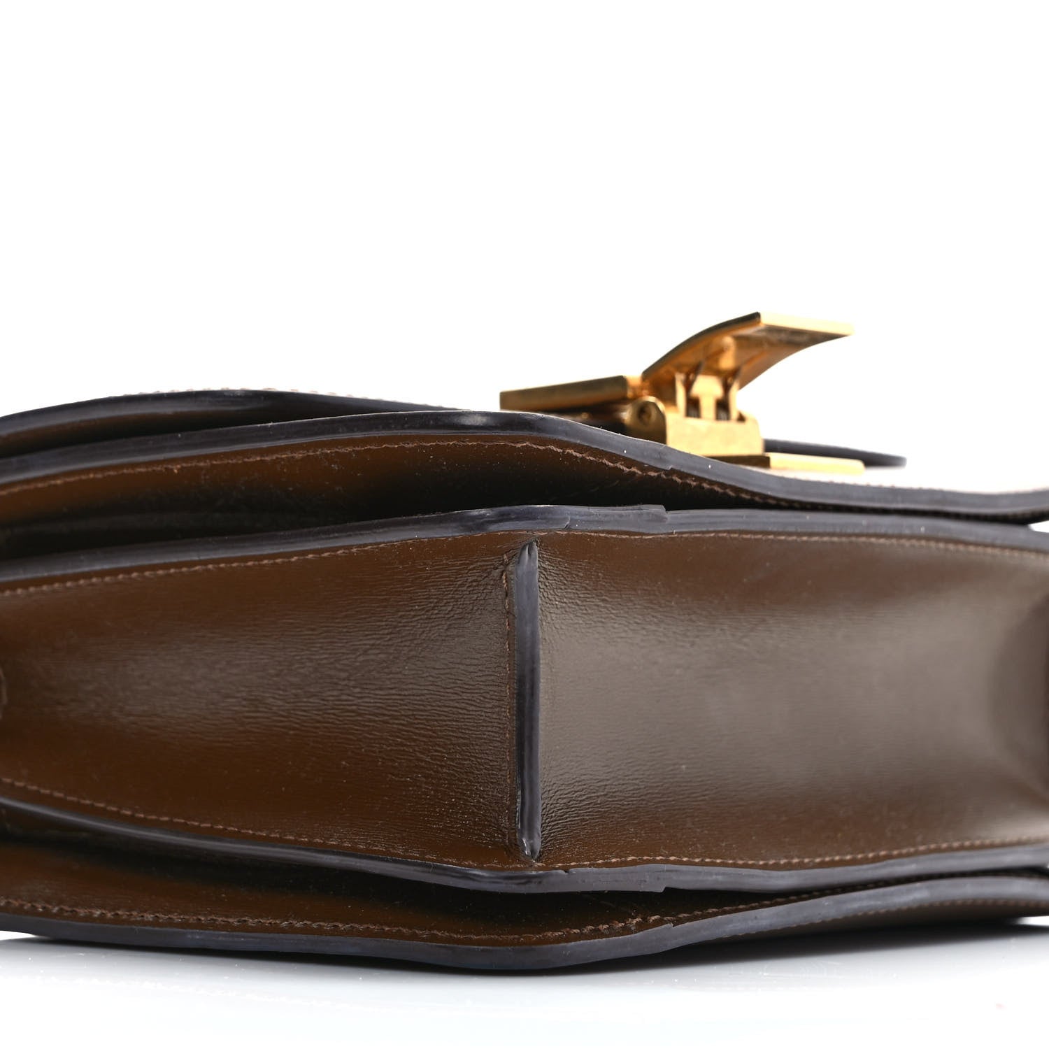 Celine Smooth Calfskin Small Classic Box Flap Bag Camel 7 of 8