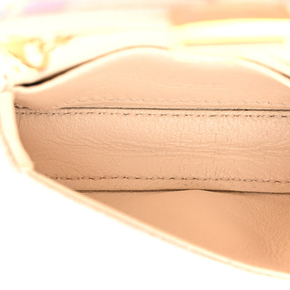 Fendi Kuban Canvas FF Embroidered Nano Baguette Charm Grezzo Multicolor 5 of 12