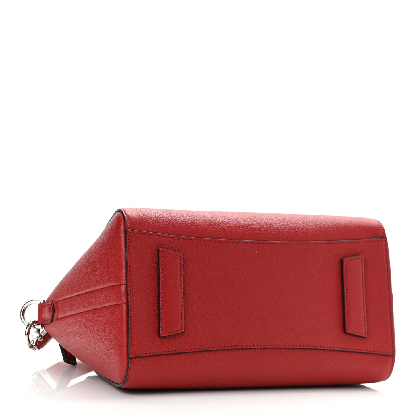 Sugar Goatskin Small Antigona Vermillon