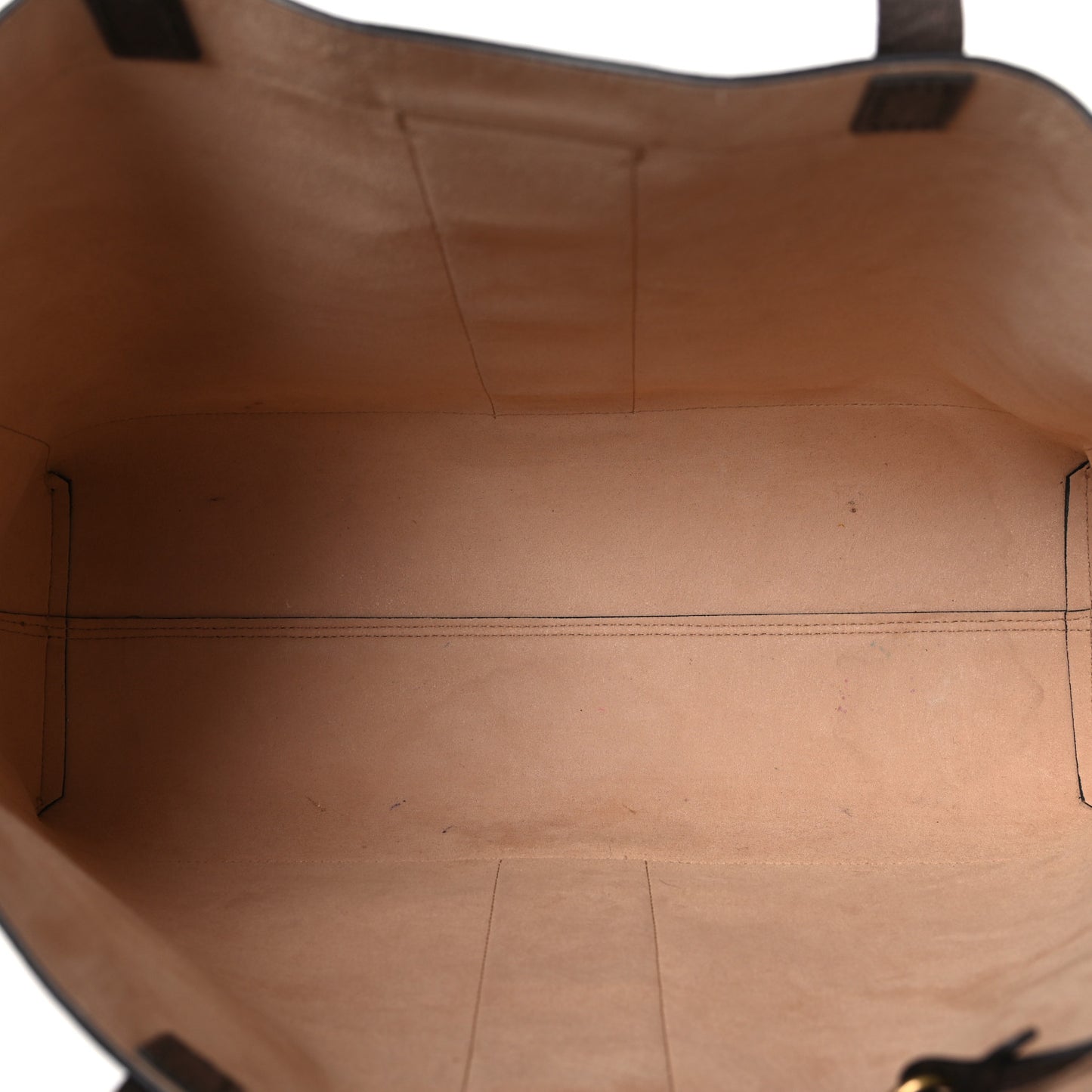 GG Supreme Monogram Web Ophidia Tote Brown