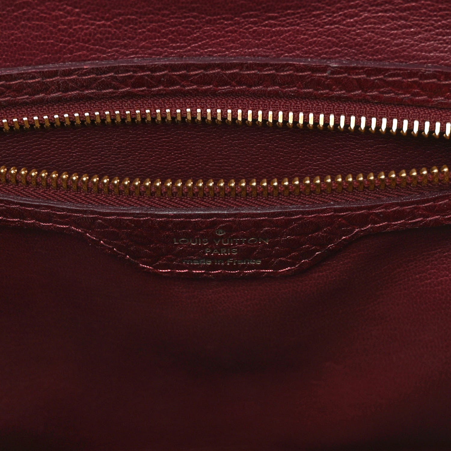 Louis Vuitton Monogram Ostrich Lizard Majestueux PM Bordeaux 6 of 10
