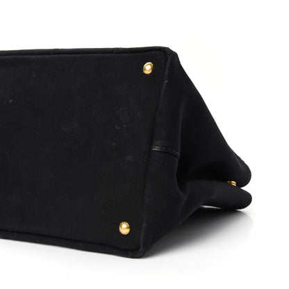 Prada Canapa Logo Tote Black 8 of 9