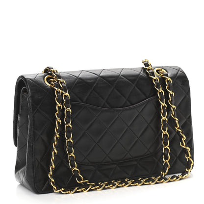 Chanel Lambskin Quilted Medium Double Flap Black 3 of 11