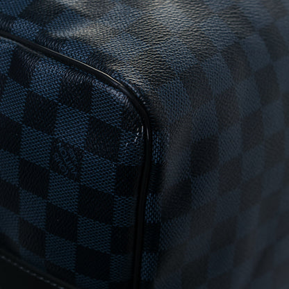 Louis Vuitton Damier Cobalt Keepall Bandouliere 55 11 of 13