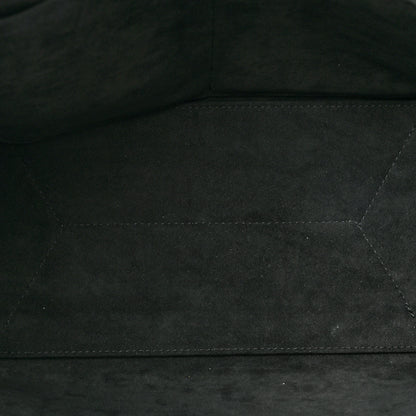 Louis Vuitton Calfskin Lockme Cabas Black 5 of 12