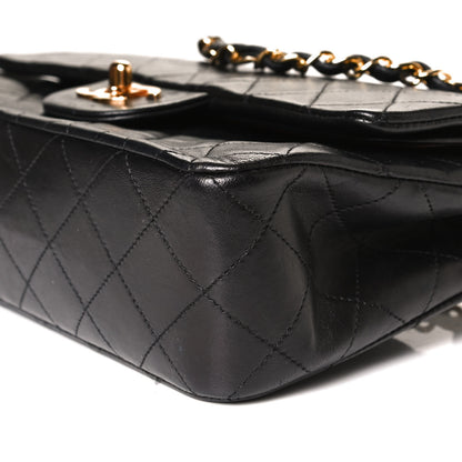 Chanel Lambskin Quilted Small Double Flap Black 9 of 14