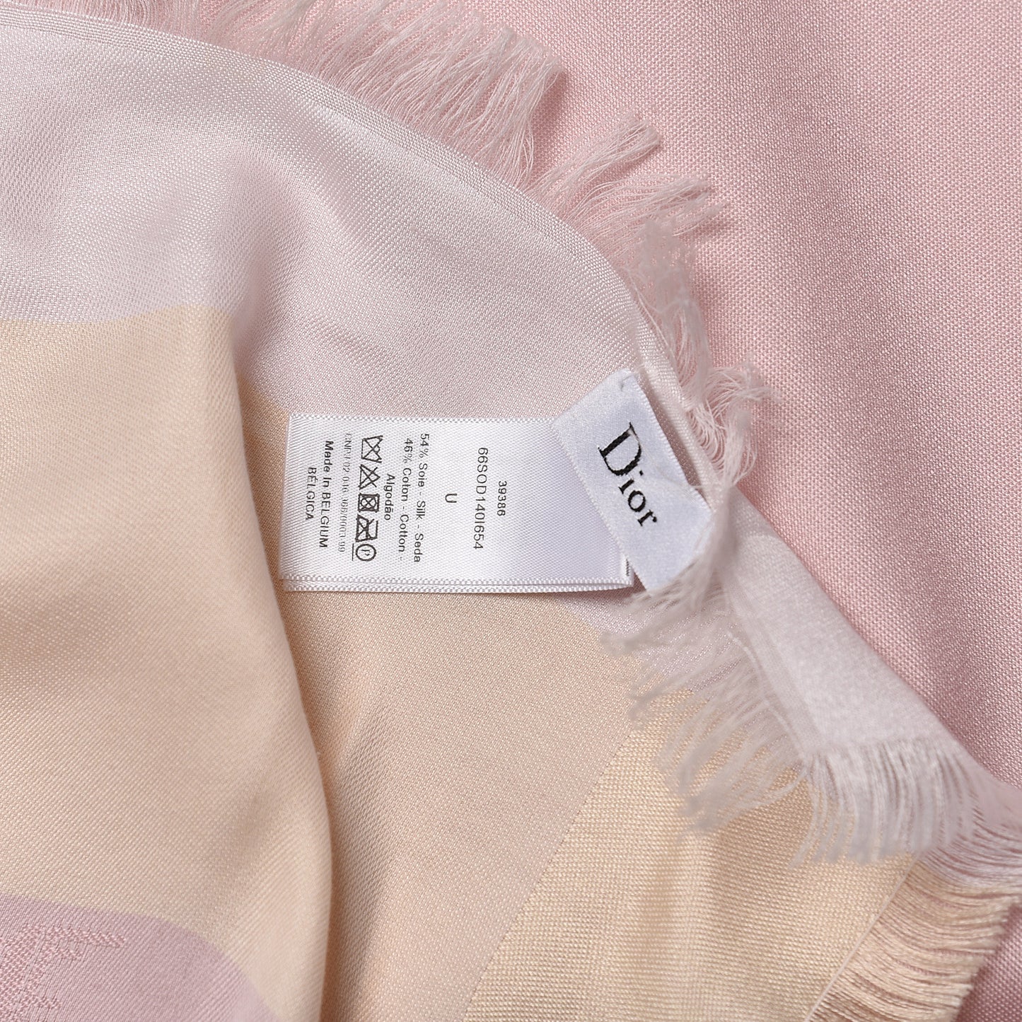 Silk Cotton Ballerina Scarf Pink