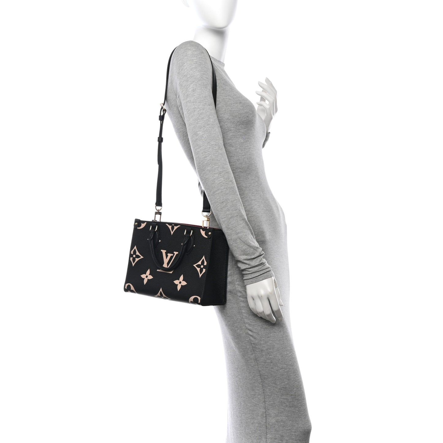 Empreinte Monogram Giant Onthego PM Black Beige
