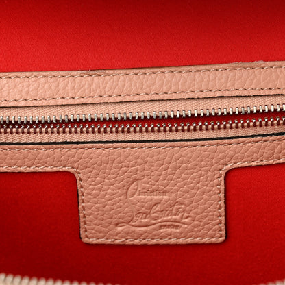 Christian Louboutin Calfskin Rubylou Love Backpack Pink 6 of 12