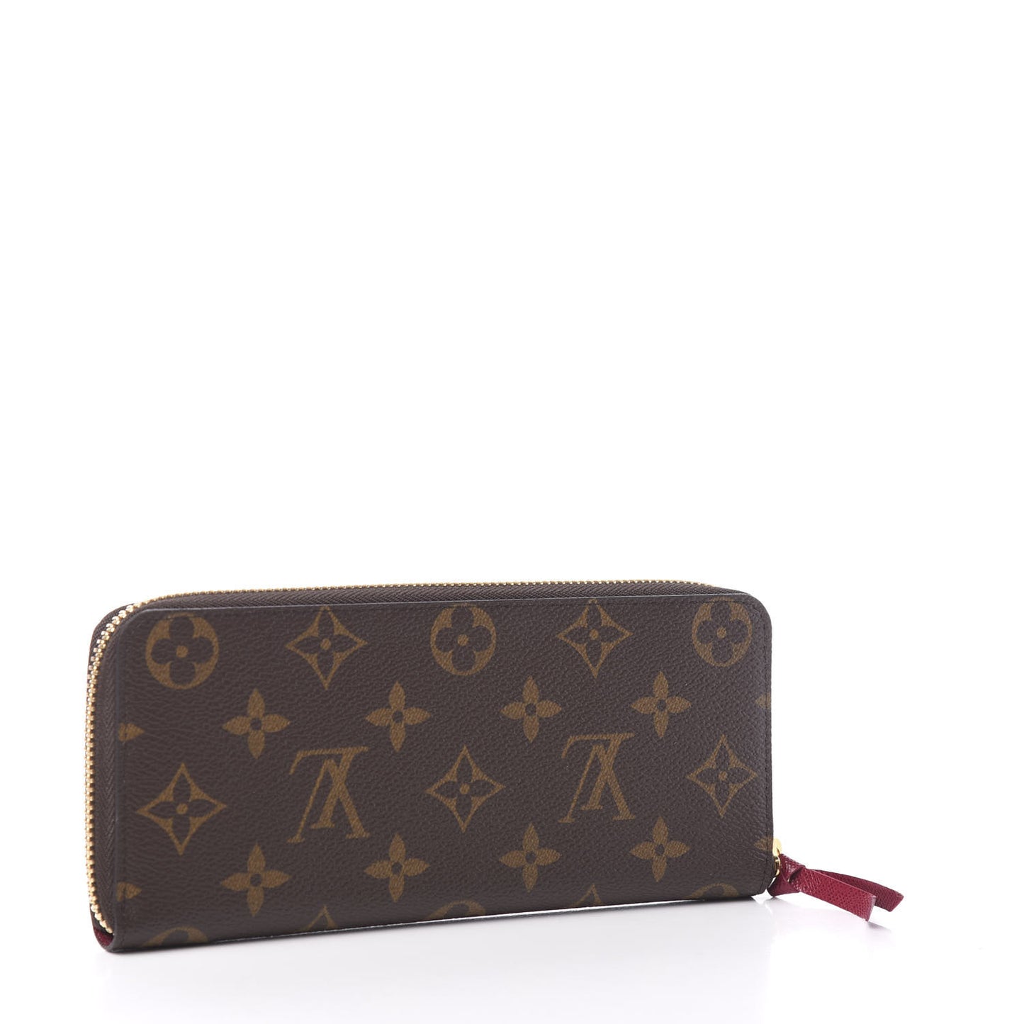 Monogram Clemence Wallet Fuchsia