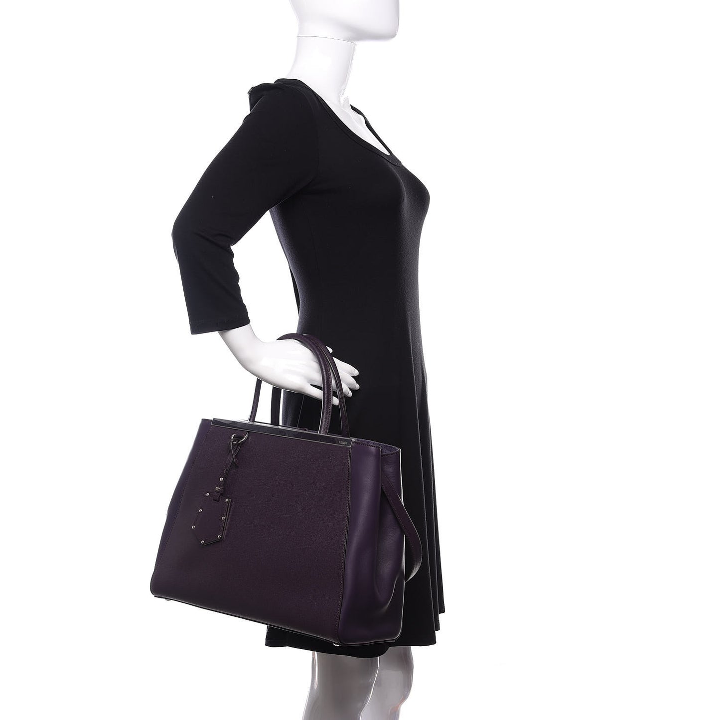 Vitello Elite Regular 2Jours Tote Ametista