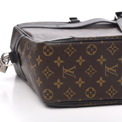 Louis Vuitton Monogram Macassar Porte Documents Voyage Soft Briefcase 6 of 8