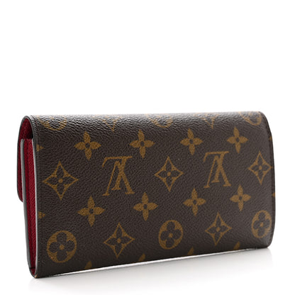 Louis Vuitton Monogram Emilie Wallet Fuchsia 3 of 8