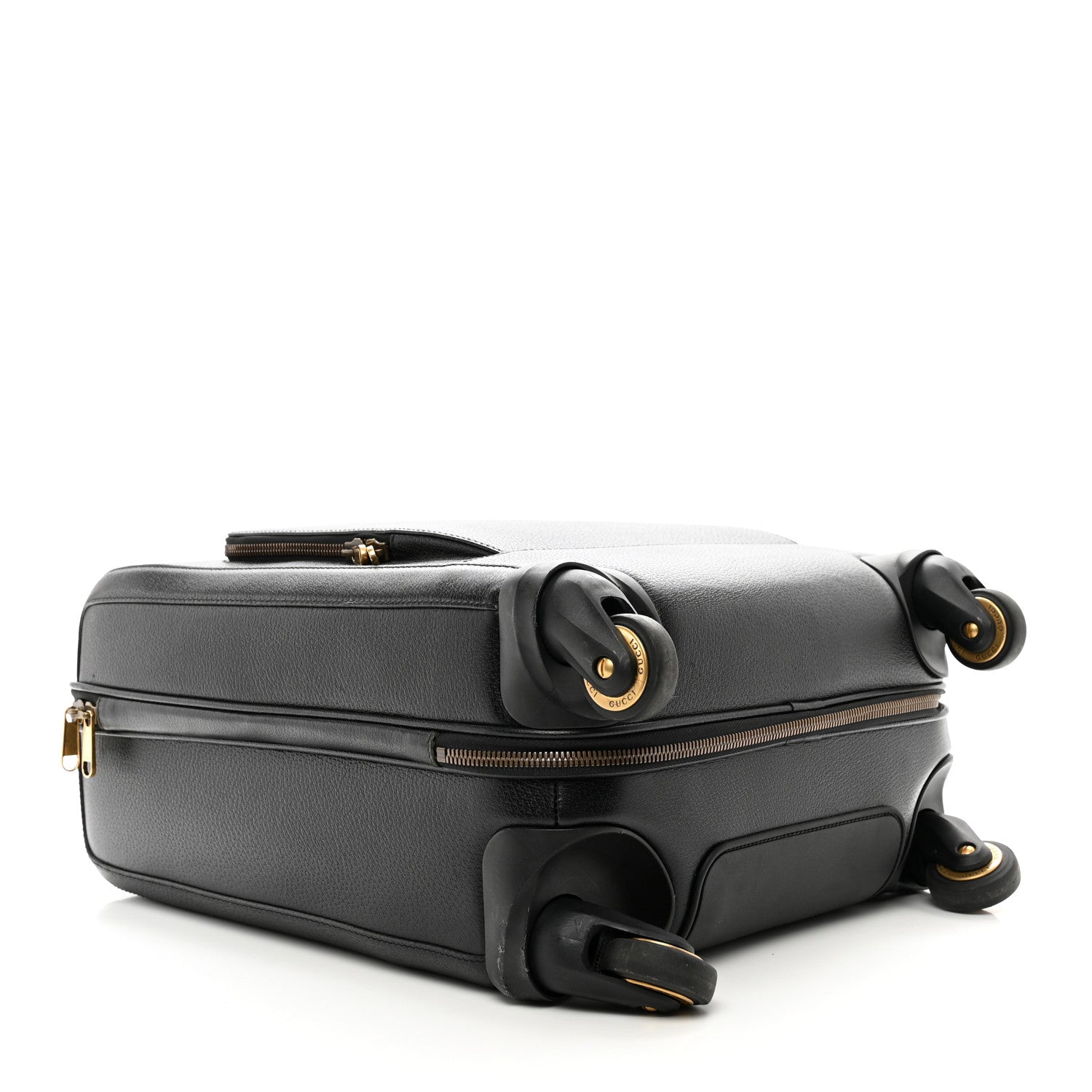 Gucci Dollar Calfskin Small Carry-On Trolley Black 3 of 12