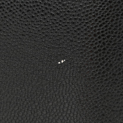Chanel Caviar Quilted CC Small Top Handle Vanity Case Black 8 of 12
