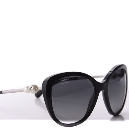 Chanel Pearl Polarized Sunglasses 5338-H-A Black 6 of 10