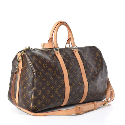 Louis Vuitton Monogram Keepall Bandouliere 45 3 of 12
