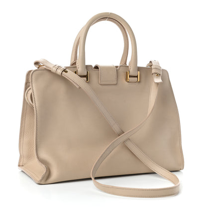 Saint Laurent Calfskin Small Classic Y Cabas Beige 2 of 7