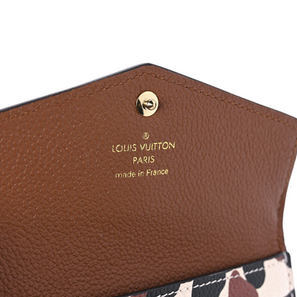 Louis Vuitton Empreinte Monogram Giant Wild At Heart Key Pouch Caramel 5 of 7