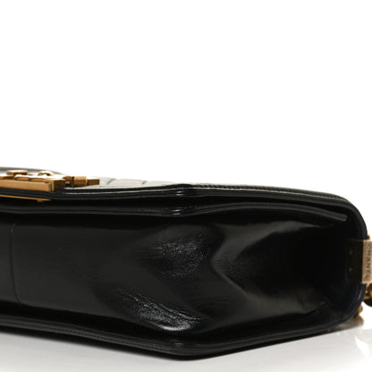 Chanel Calfskin Quilted Medium Boy Flap Black 10 of 10