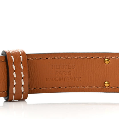 Hermes Epsom Kelly Belt Gold 4 of 5