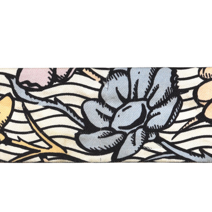 Fendi X JOSHUA VIDES Silk FF Floral Wrappy Scarf Multicolor 9 of 10