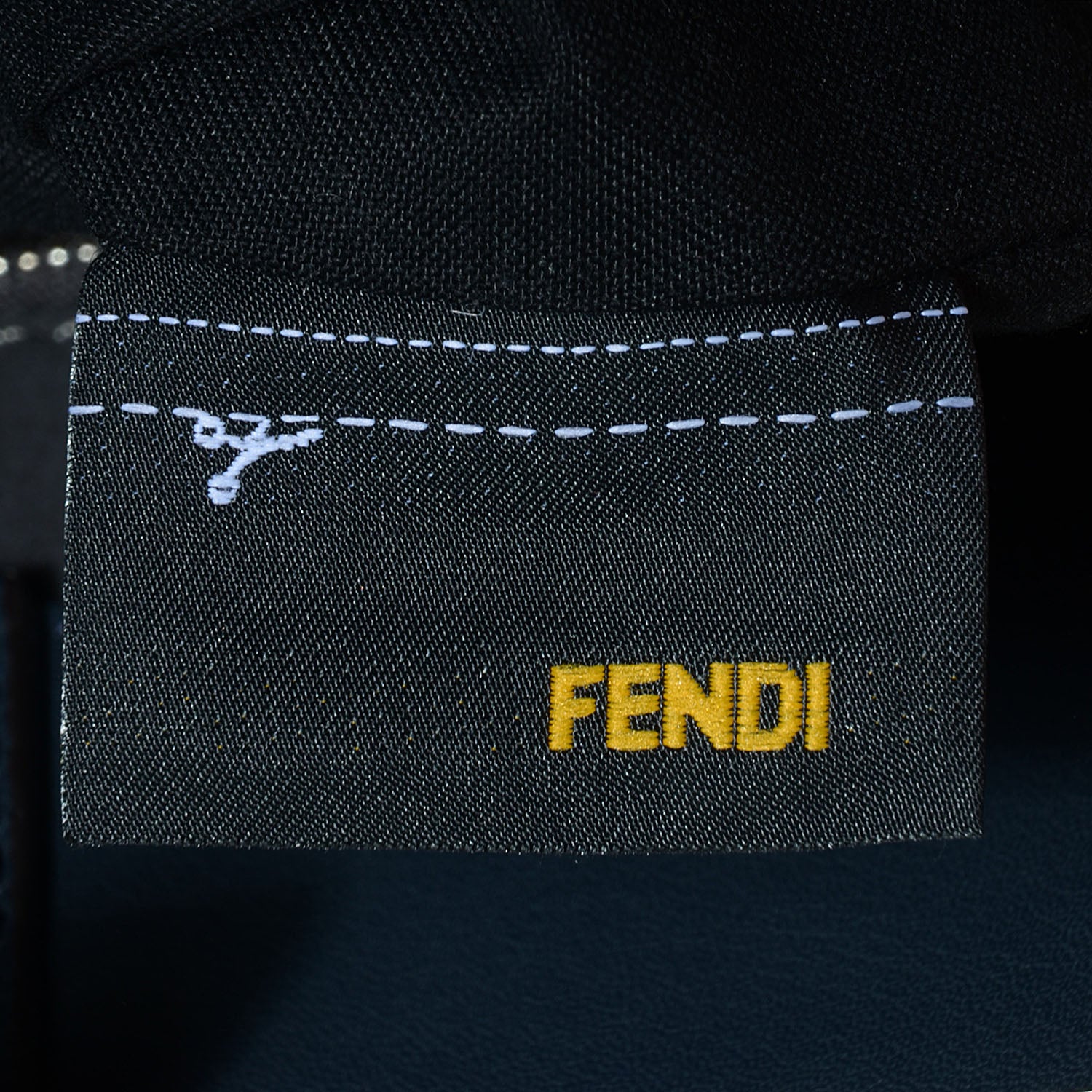 Fendi Vitello Bi-Color Large 3Jours Tote Lavagna Cobalto 8 of 13