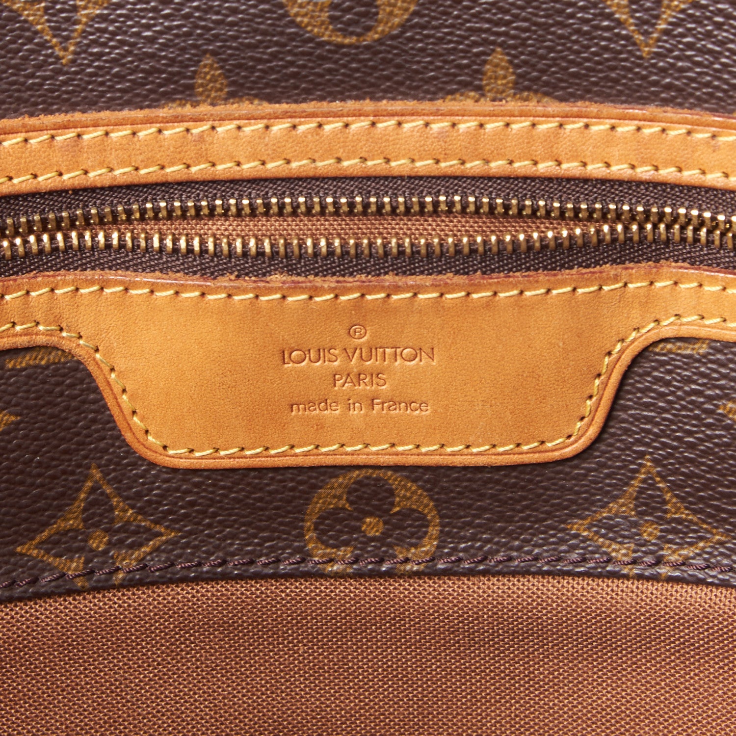 Louis Vuitton Monogram Sac Shopping Tote 6 of 12