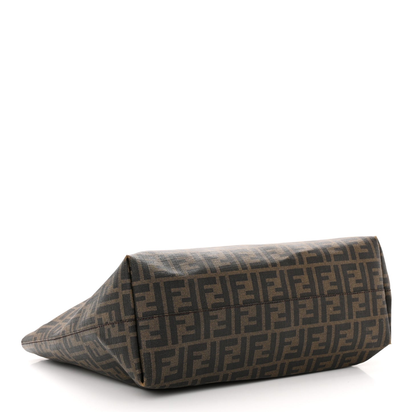 Zucca Spalmati Medium Roll Tote Tobacco Viola