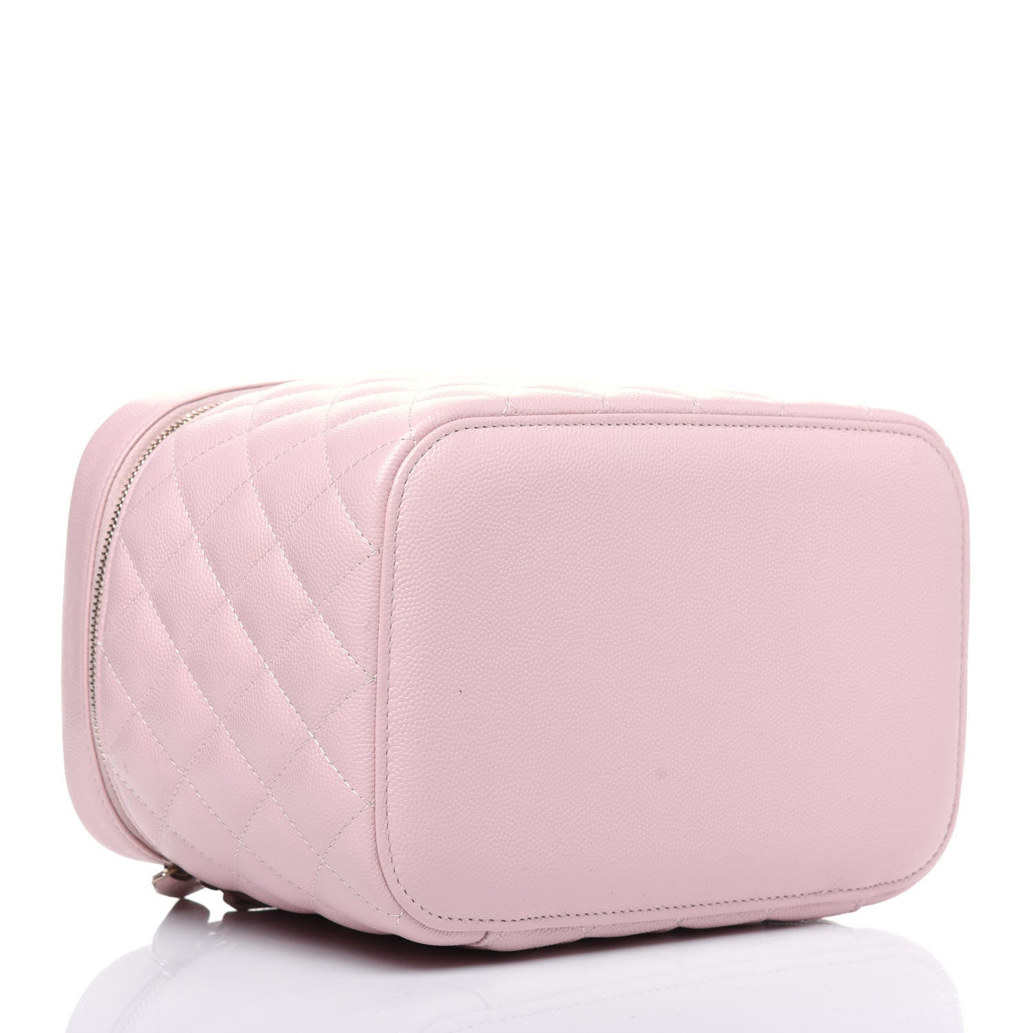 Chanel Caviar Quilted Large Vanity Pouch Light Pink 4 of 13