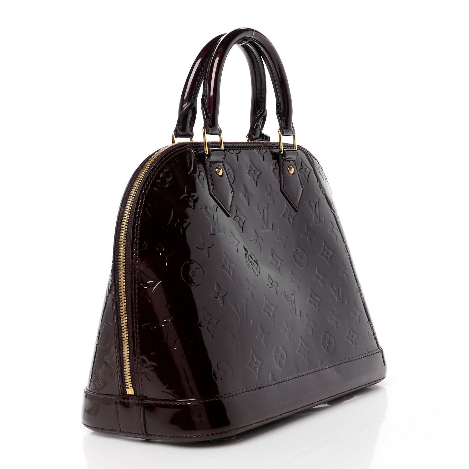 Louis Vuitton Vernis Alma PM Amarante 3 of 11