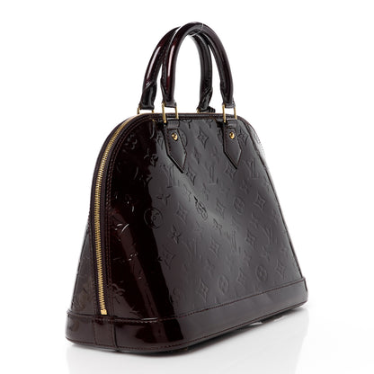 Louis Vuitton Vernis Alma PM Amarante 3 of 11