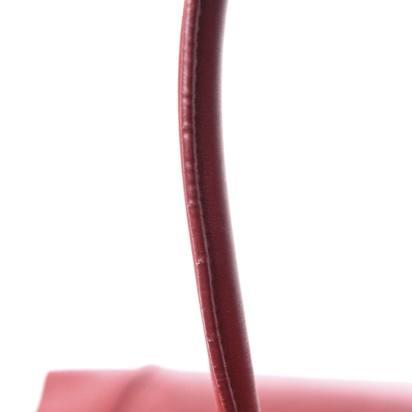 Supple Calfskin Medium Phantom Luggage Red