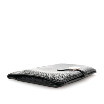 Hermes Togo Dogon Compact Wallet Black 4 of 6